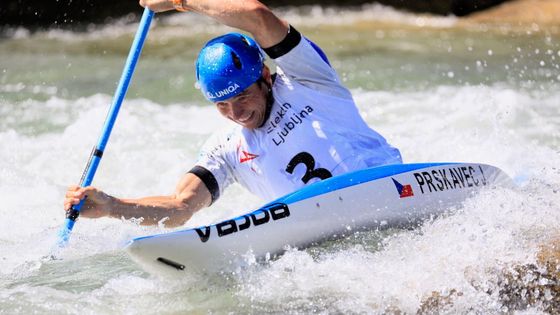 SP ve vodním slalomu 2019 v Tacenu (Slovinsko), kvalifikace: Jiří Prskavec
