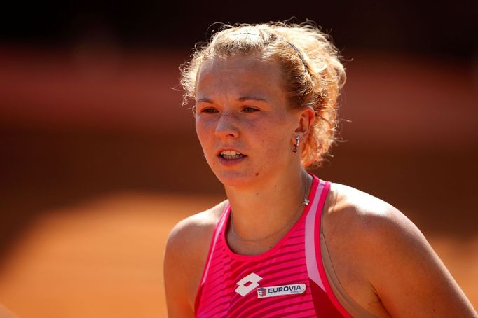 Kateřina Siniaková na turnaji Italian Open v Římě.