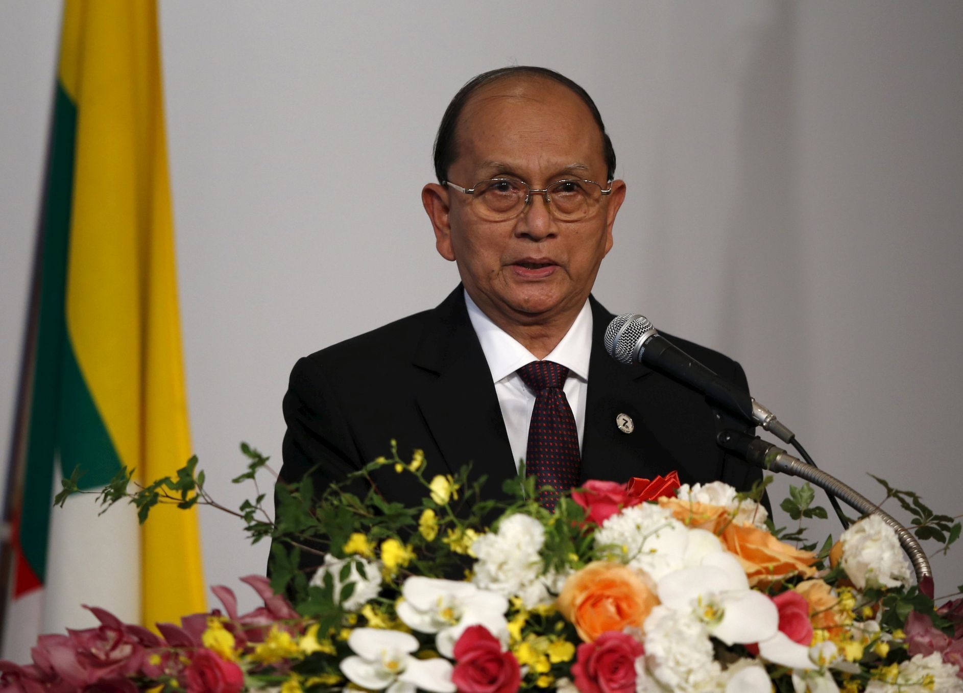 Barmský prezident Thein Sein.