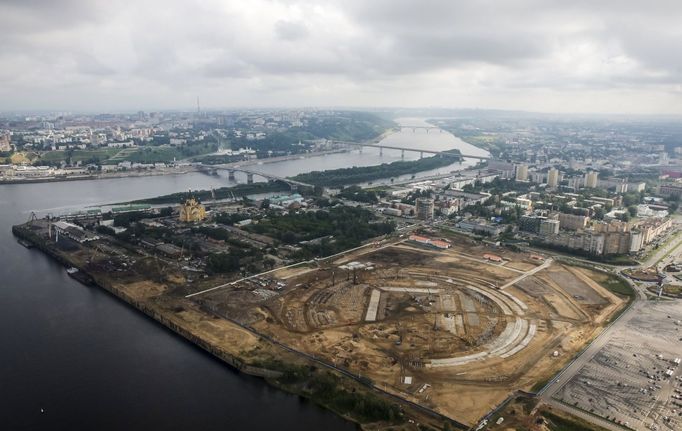 Příprava na MS 2018: Nižnij Novgorod - stadion