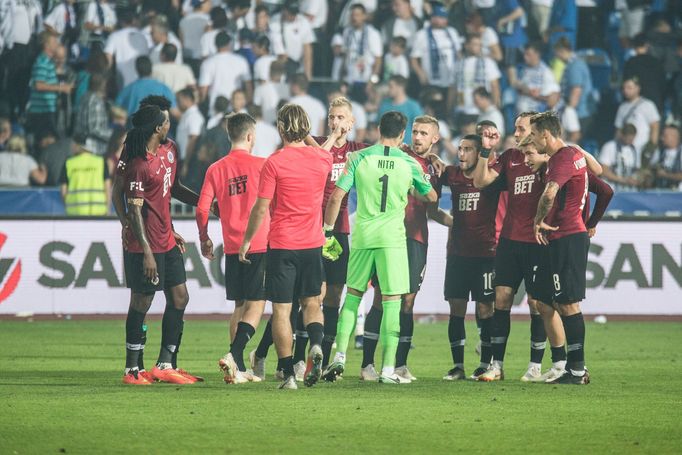 Dohrávka osmého kola mezi Baníkem a Spartou.