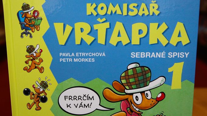 Sebrané spisy komisaře Vrťapky jsou žádané i v dětských knihovnách