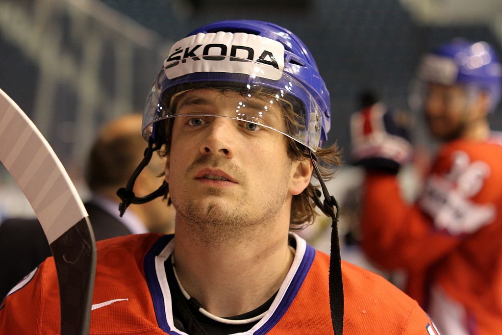 Trénink českého týmu na MS v hokeji 2013, Petr Koukal