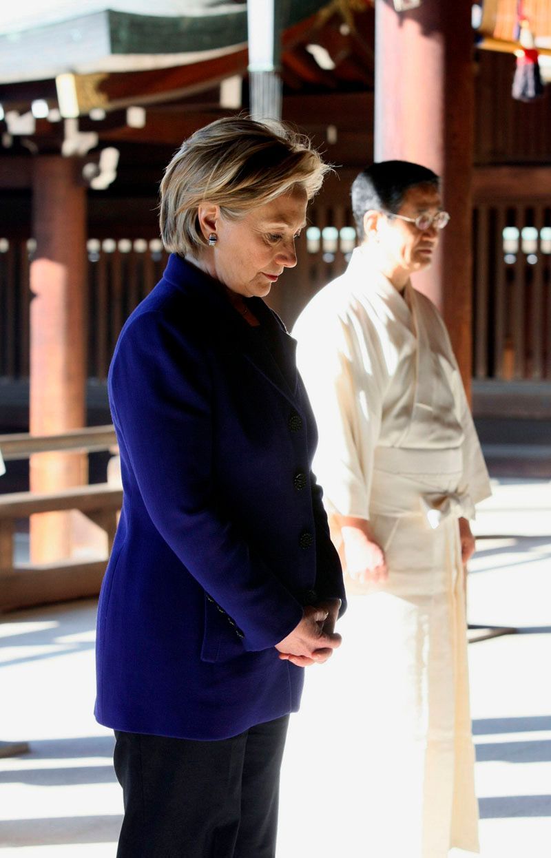 Hillary Clintonová cestuje po Asii