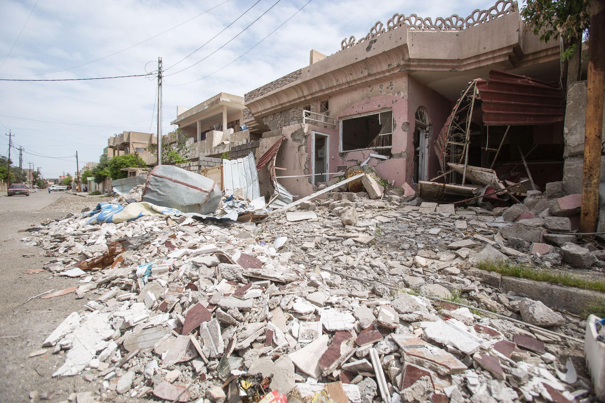 Východní Mosul po osvobození iráckou amrádou od Islámského státu, Irák