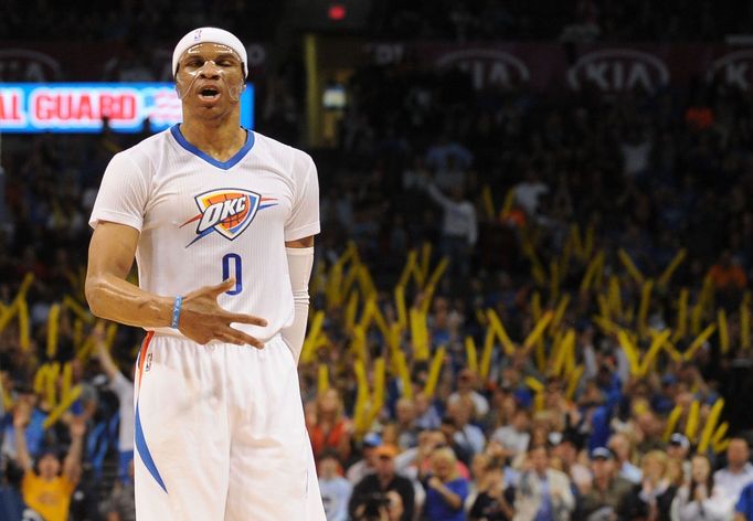 NBA: Toronto Raptors at Oklahoma City Thunder (Russell Westbrook)