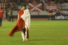 Slavia se vrací do čela. Toleski trefil  na blátě výhru