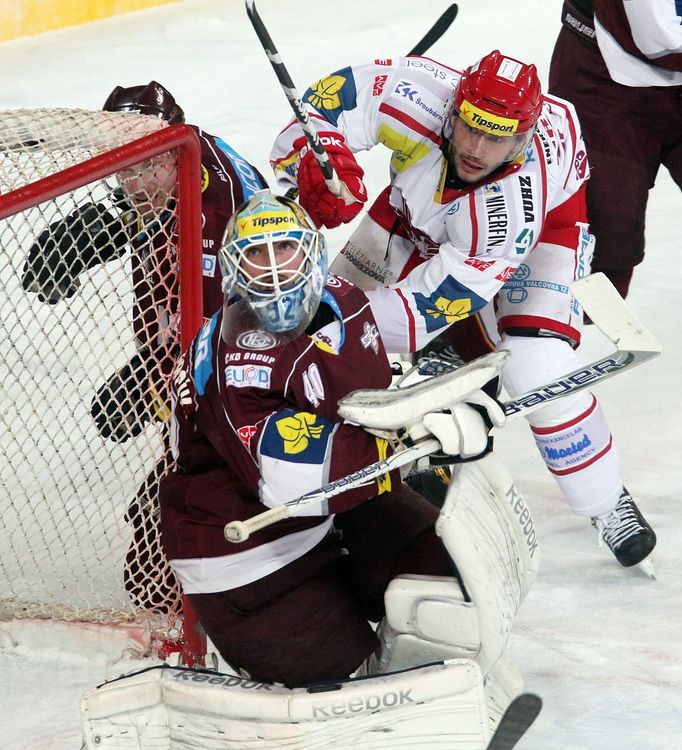 Hokej, extraliga, Sparta - Třinec: Marcel Melicherčík