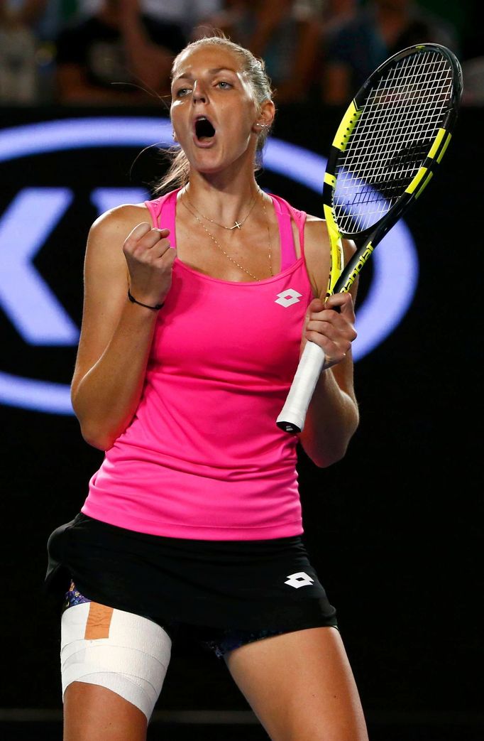 Kristýna Plíšková na Australian Open 2016