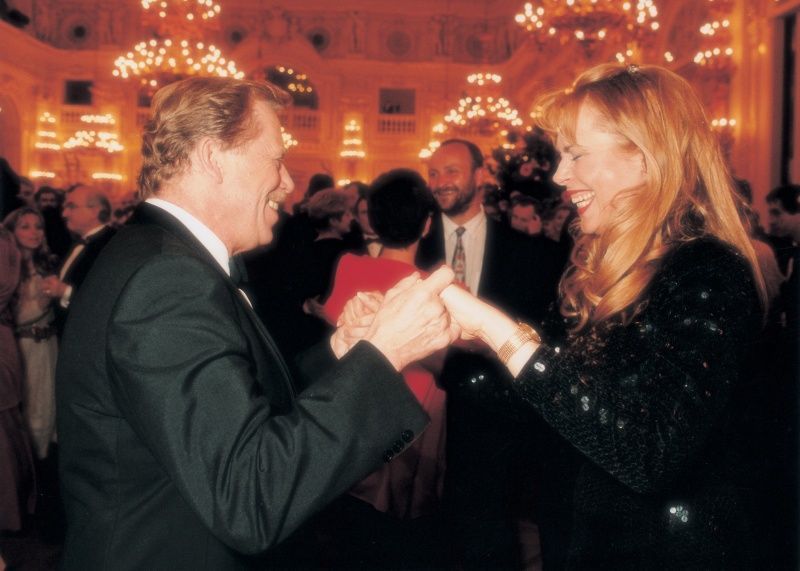 Czech press photo, homola, havel