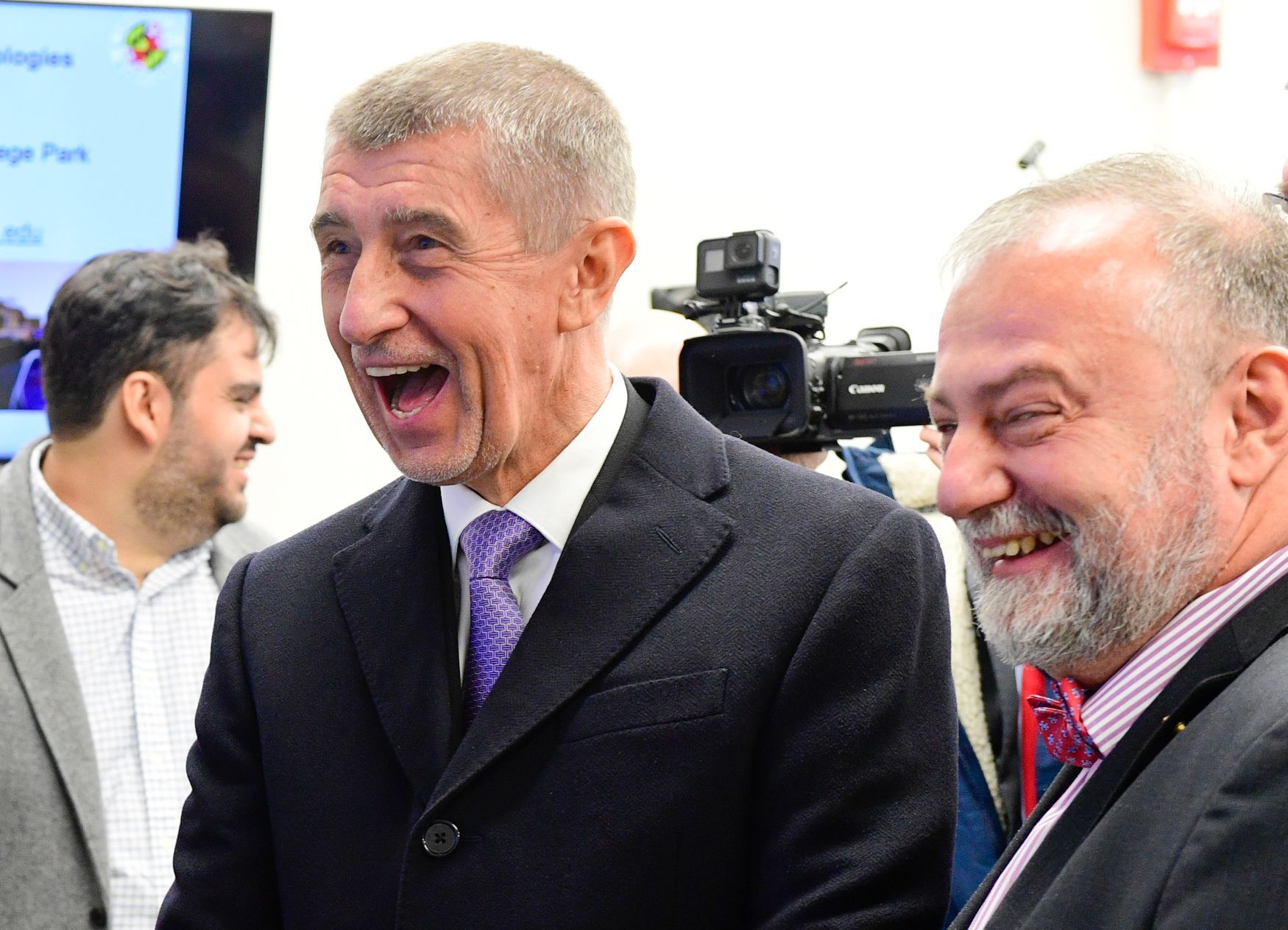 Andrej Babiš v USA