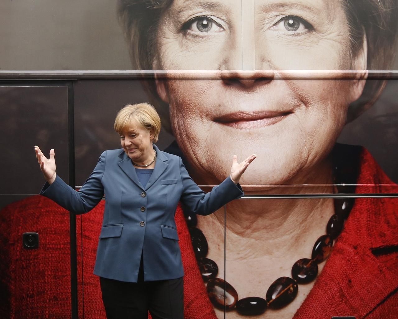 staré fotografie - Angela Merkelová