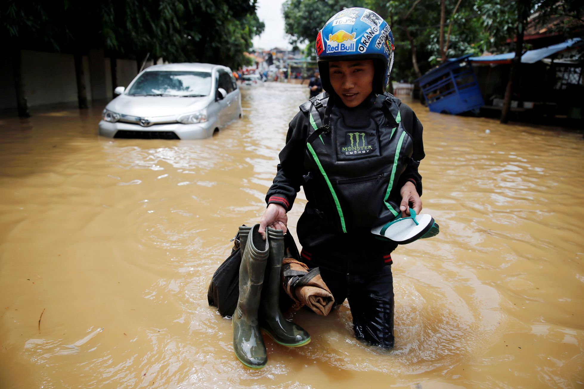 Indonésie, záplavy