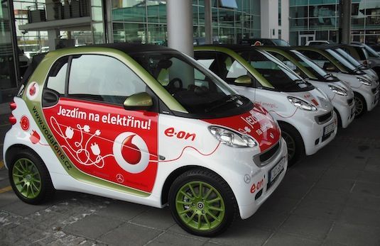 Smart na elektřinu společnosti Vodafone