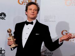 Colin Firth - Glóbus za hlavní roli koktavého krále