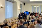 Představování nové vizuální identity ČR v Černínském paláci, 16. července 2025.