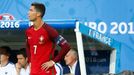 Euro 2016, finále Francie-Portugalsko: ošetřovaný Cristiano Ronaldo