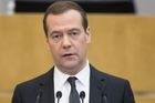 Česko je rukojmí politiky Spojených států, řekl bývalý ruský prezident Medveděv