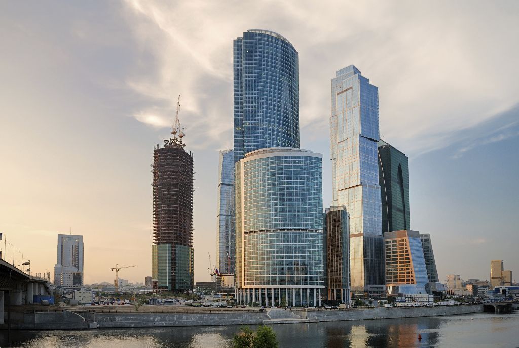 mrakodrapy, Moskva