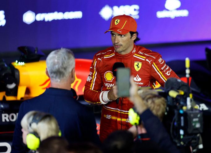 Carlos Sainz junior, Ferrari v cíli VC Bahrajnu 2024