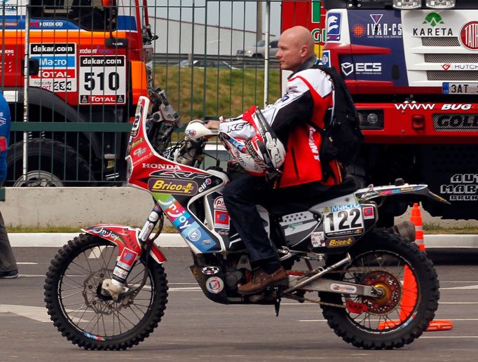 Dakar 2014: Eric Palante, Honda