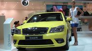 Škoda Auto představila na brněnském Autosalonu modernizovanou Octavii RS, která má být nejrychlejší škodovnou v historii.