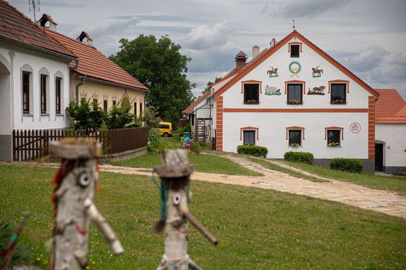 Jihočeská obec Holašovice.