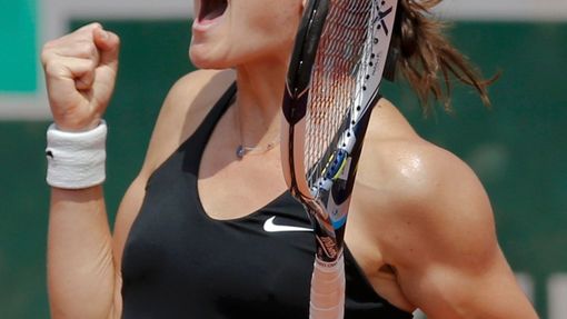 Lucie Šafářová na French Open 2014
