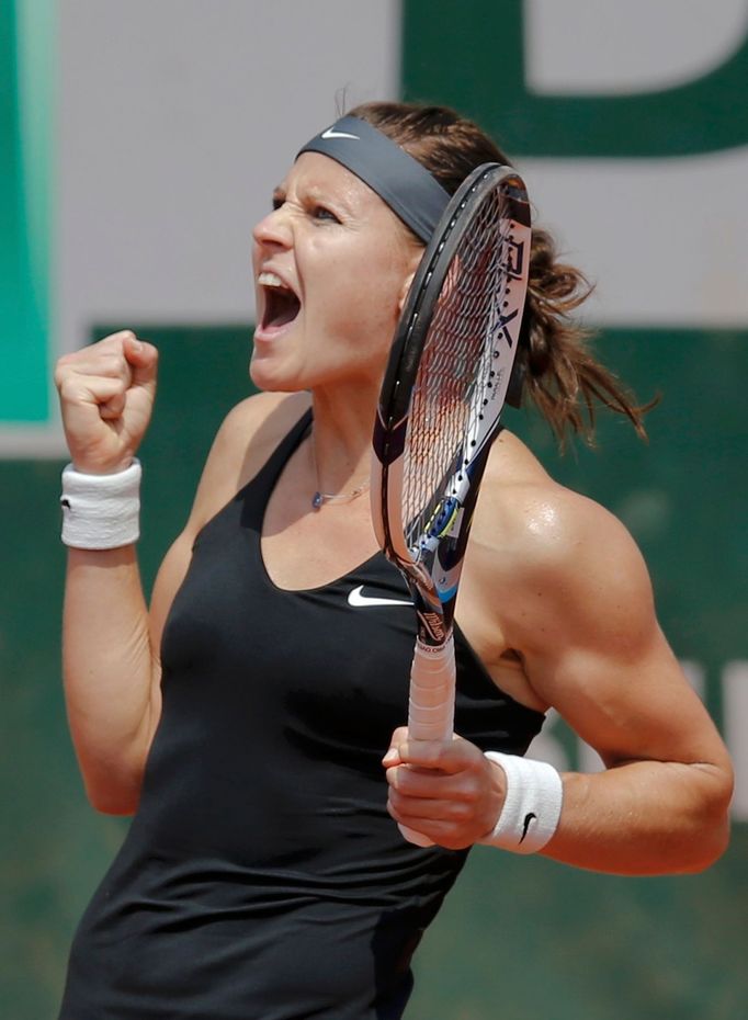 Lucie Šafářová na French Open 2014