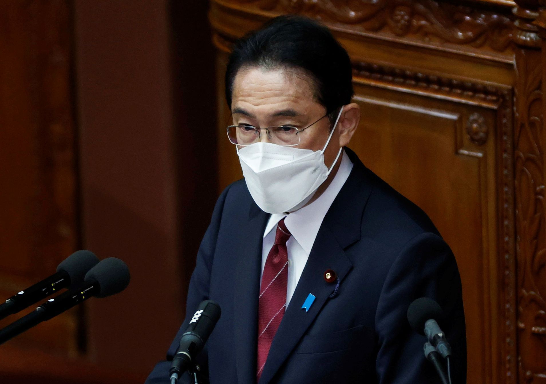 Japonský premiér Fumio Kišida