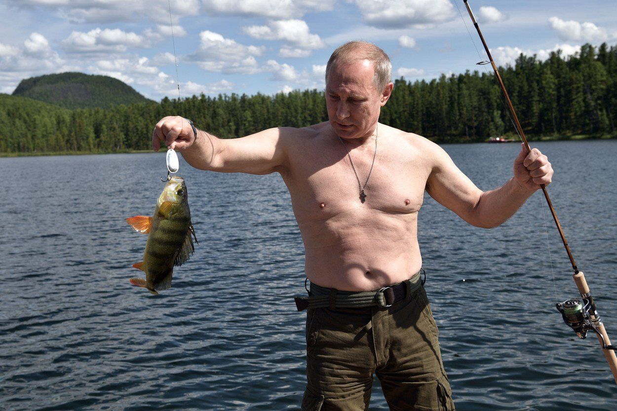 Svlečený Putin