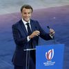 Úvodní ceremoniál MS v ragby 2023 - Emmanuel Macron