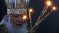 Pravoslavné Vánoce se slaví v zemích na východě Evropy nebo v Asii. Takto vypadaly v největší zemi světa - Rusku. Na snímku patriarcha Kirill.