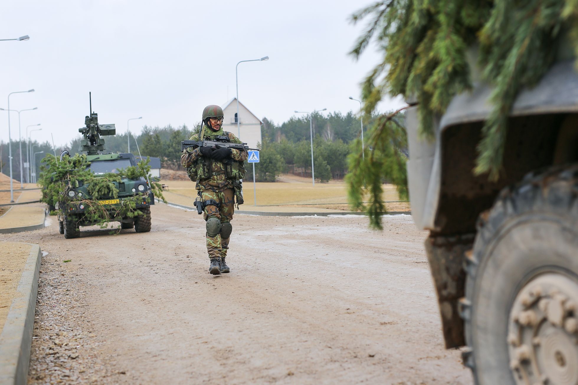 Česká armáda na cvičení NATO v Litvě