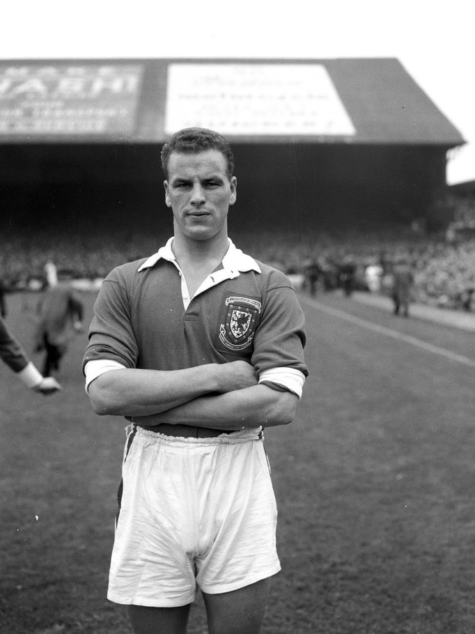 Fotbalista John Charles v roce 1954