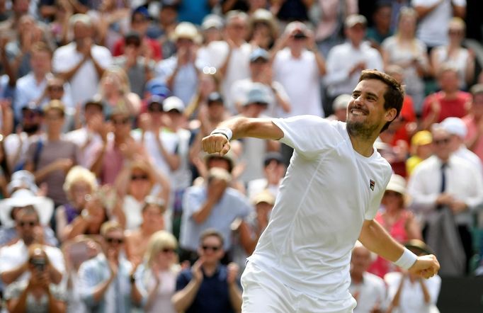 Třetí kolo Wimbledonu 2019: Guido Pella