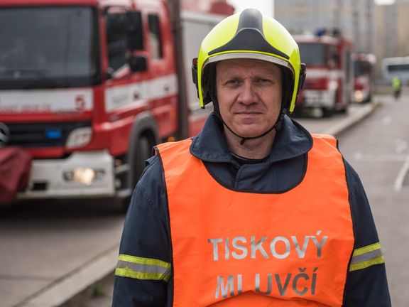 Mluvčí pražských hasičů a vyšetřovatel Martin Kavka