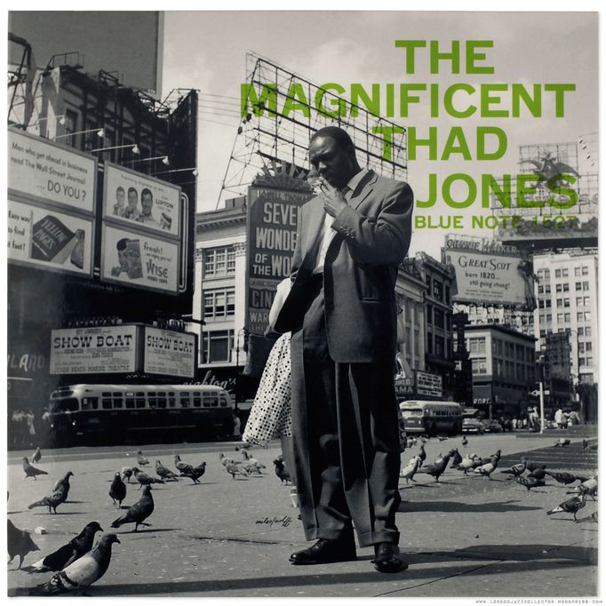 Obal alba The Magnificent Thad Jones z roku 1956.