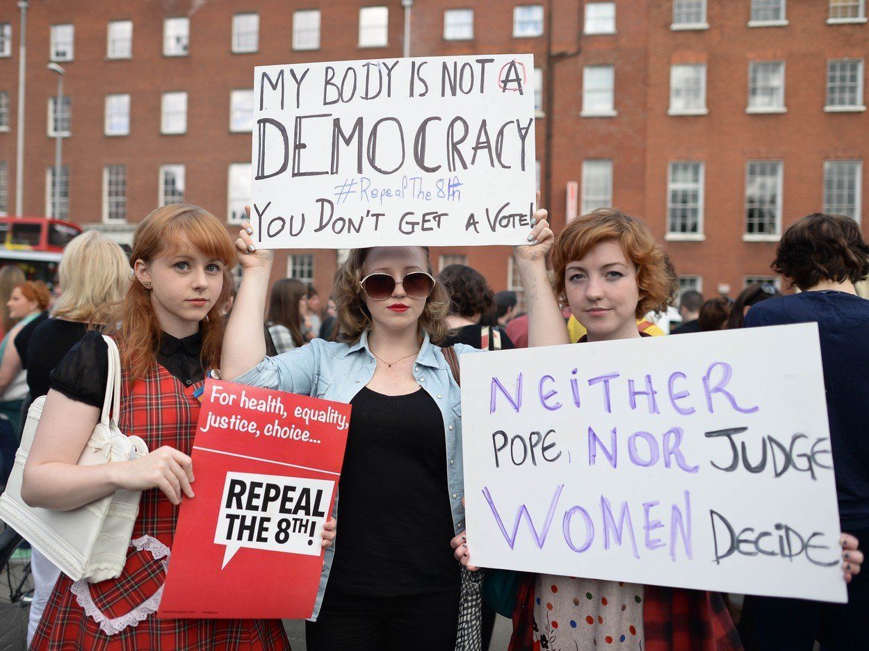 March for Choice, Dublin, Irsko, 2014
