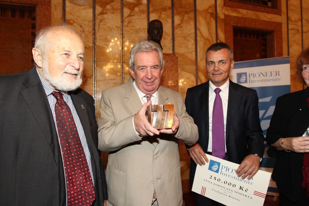 Předávání Seifertovy ceny 2012