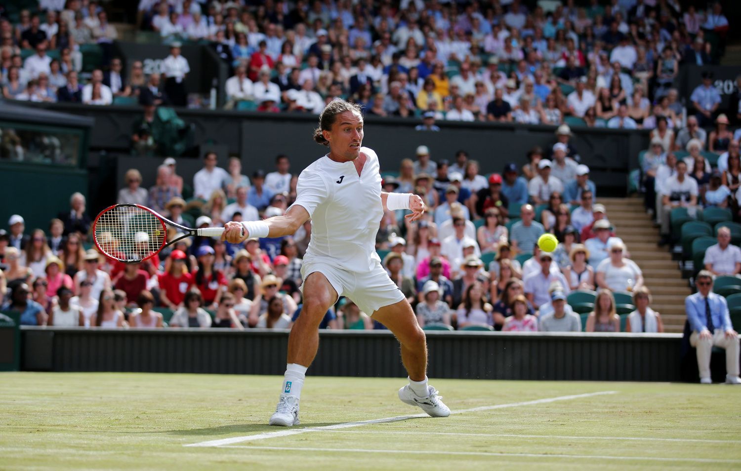 První kolo Wimbledonu 2017: Alexandr Dolgopolov