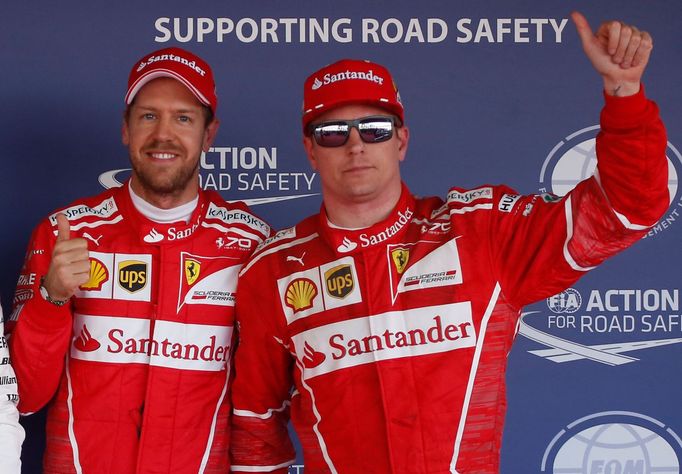 F1, VC Ruska 2017: Sebastian Vettel a Kimi Räikkönen, Ferrari