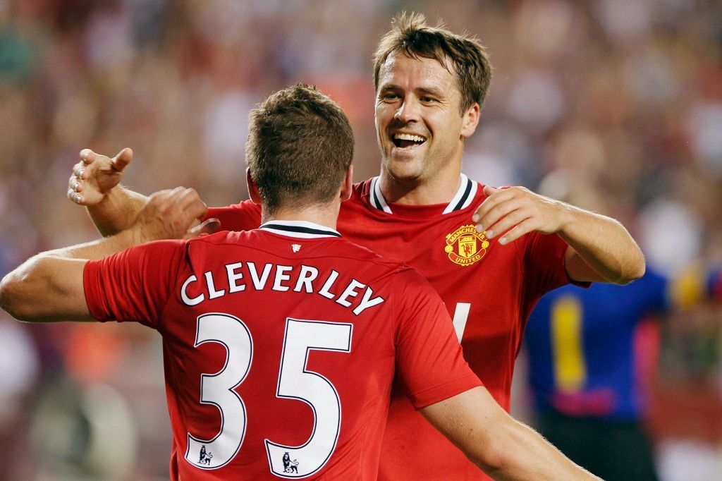 Manchester - Barcelona (Owen, Cleverley)