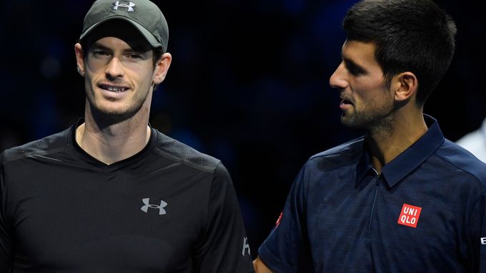 Andy Murray a Novak Djokovič