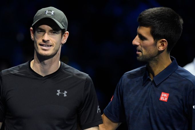 Finále Turnaje mistrů 2016: Andy Murray a Novak Djokovič