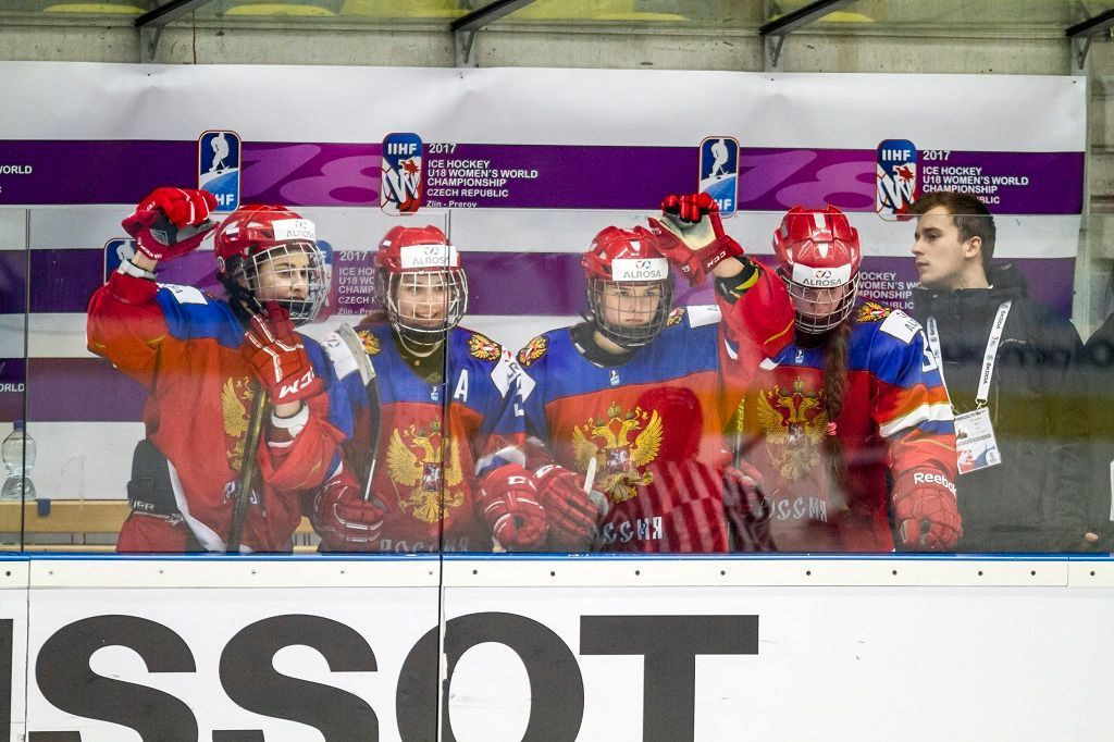 Česko - Rusko, MS hokejistek do 18 let