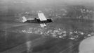 Letoun Aero A-23, rok 1928. Fotografie z historie ČSA, které v říjnu 2023 oslavily výročí 100 let své existence.