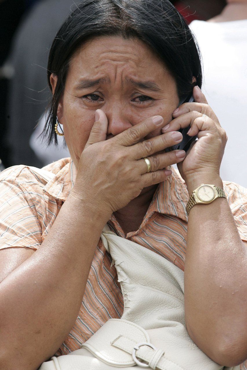 Filipíny - čekání na zprávy o pohřešovaných