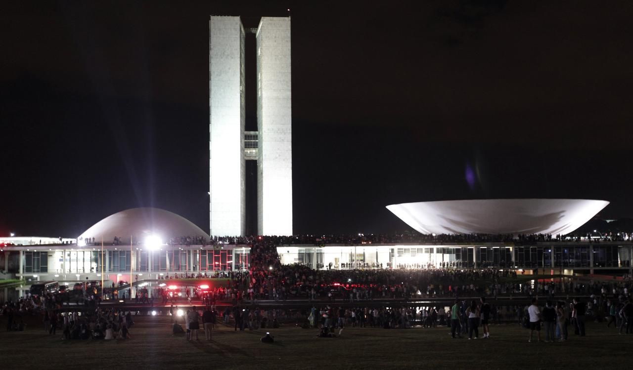 Brazilská demonstrace