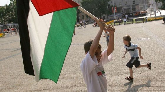 Blízkovýchodní konflikt na náměstí Míru